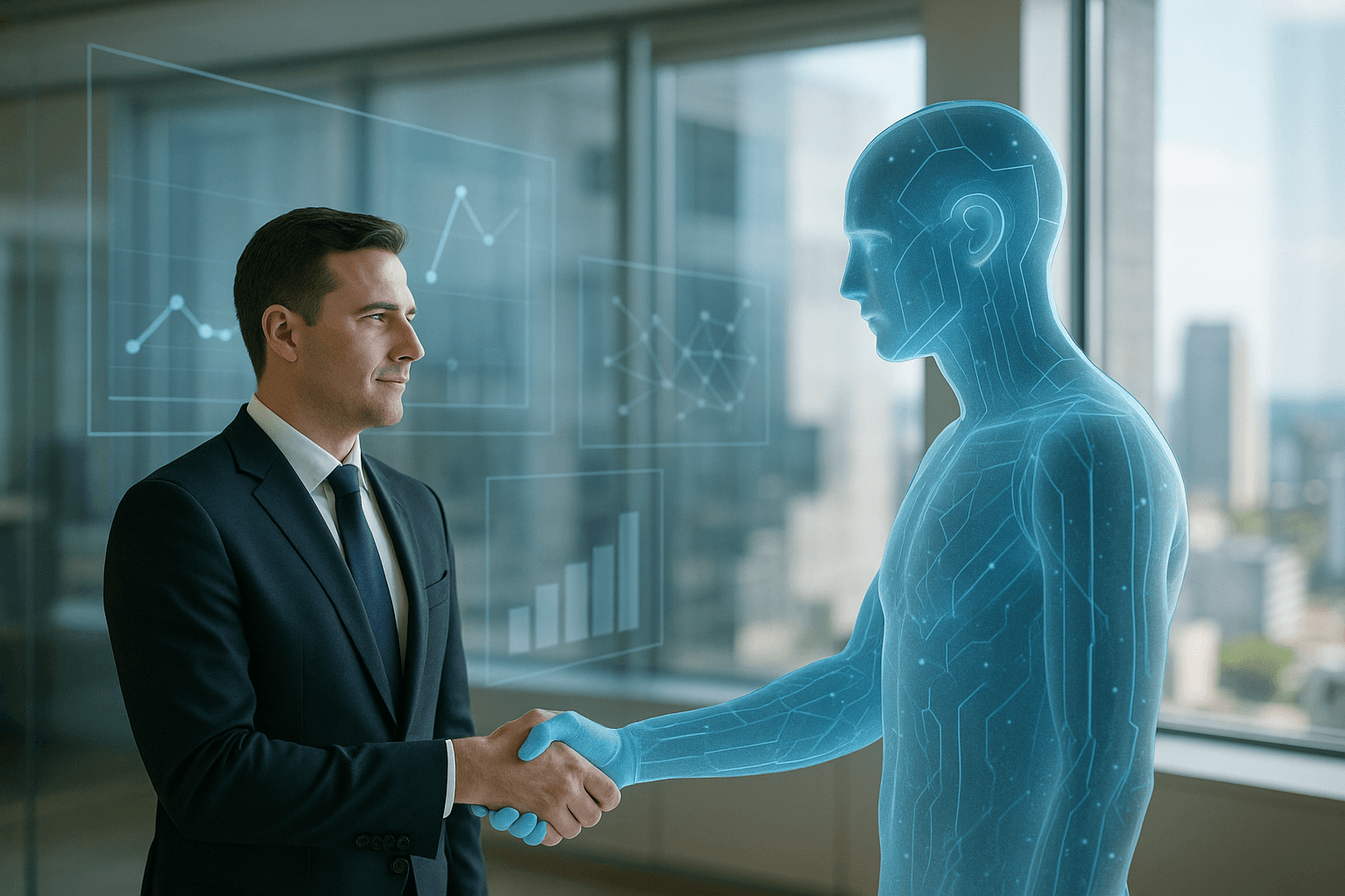 AI Solutions representing data and insights